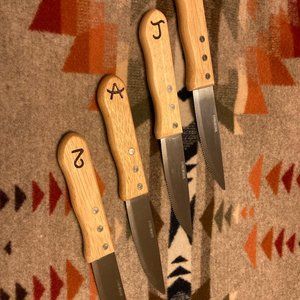 Western Branded Steak Knife Set (4)
